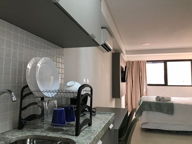 Beautiful Stay - Lovely studio near Manaira Shopping, Restau