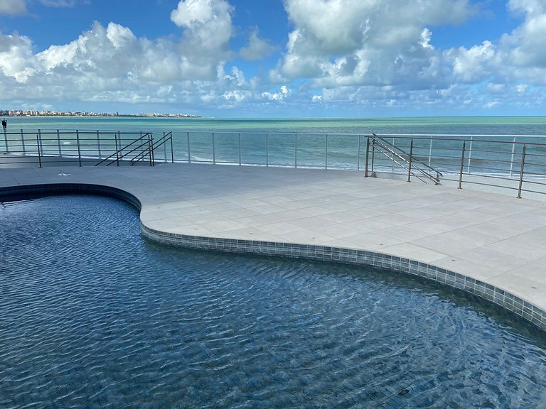 Bela Hospedagem - Beachfront Flat in Bessa with Incredible S