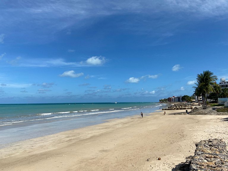 Bela Hospedagem - Beachfront Flat in Bessa with Incredible S