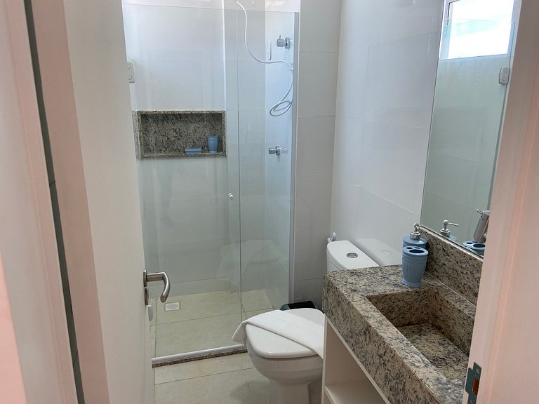 Bela Hospedagem – 2-Bedroom Suite Flat with Wi-Fi – Beachfro
