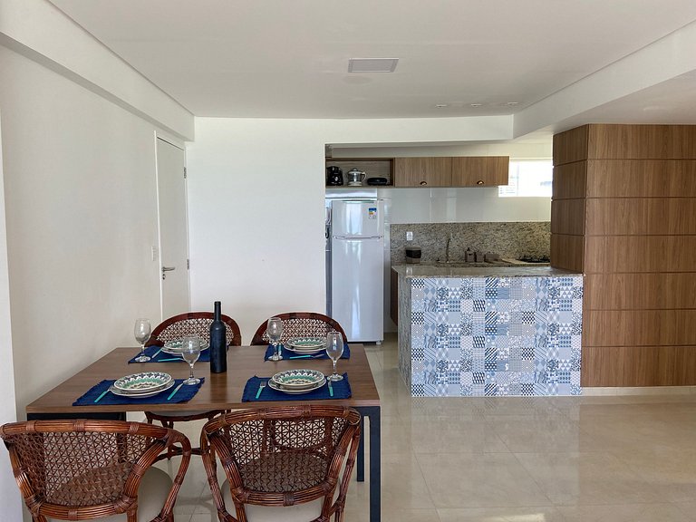 Bela Hospedagem – 2-Bedroom Suite Flat with Wi-Fi – Beachfro