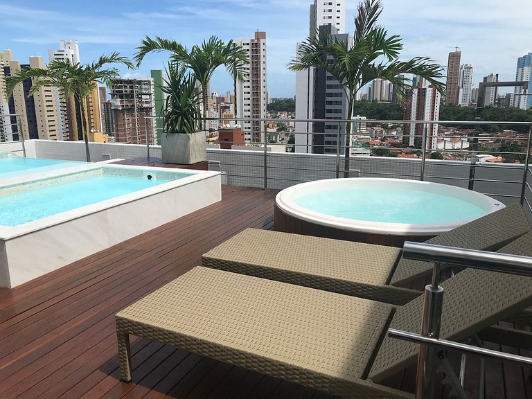 Beautiful Stay - Lovely studio near Manaira Shopping, Restau