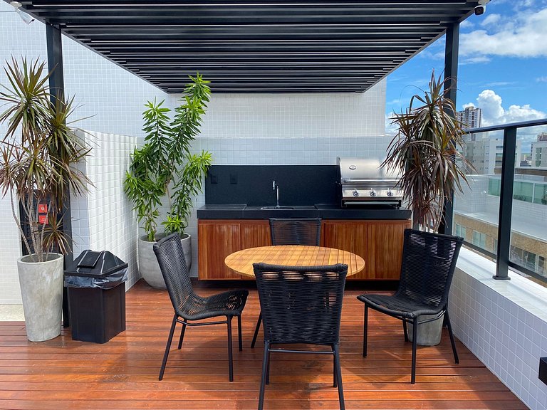 Bela Hospedagem - #Get One 321 - Moderno, a poucos passos do