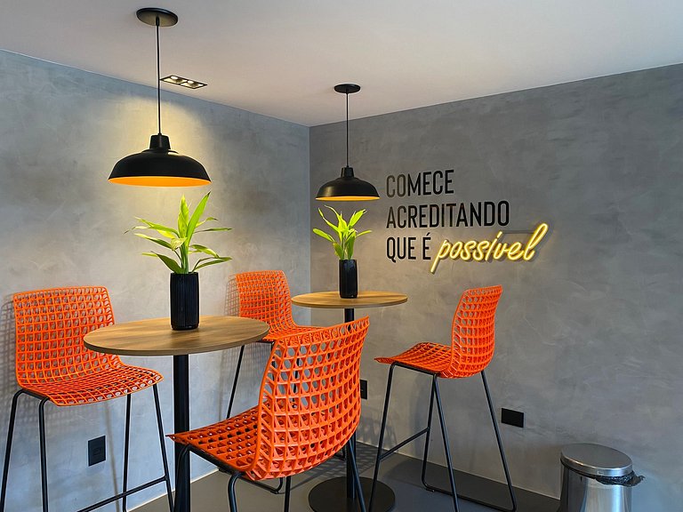 Bela Hospedagem - #Get One 321 - Moderno, a poucos passos do