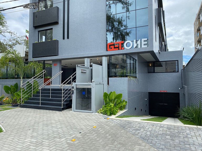 Bela Hospedagem - #Get One 321 - Moderno, a poucos passos do