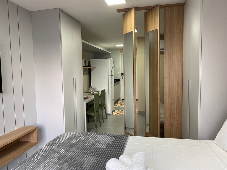 Bela Hospedagem - Neo Duos 104 | Modern Stay Near the Beach