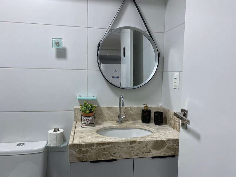 Bela Hospedagem - Neo Duos 104 | Modern Stay Near the Beach
