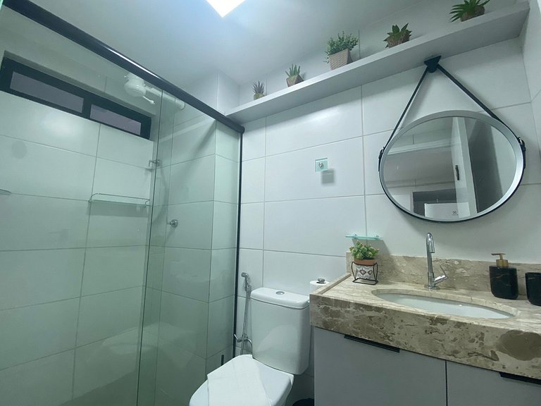 Bela Hospedagem - Neo Duos 104 | Modern Stay Near the Beach