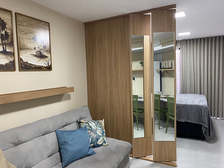 Bela Hospedagem - Neo Duos 104 | Modern Stay Near the Beach