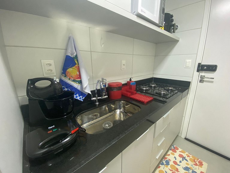 Bela Hospedagem - Neo Duos 104 | Modern Stay Near the Beach