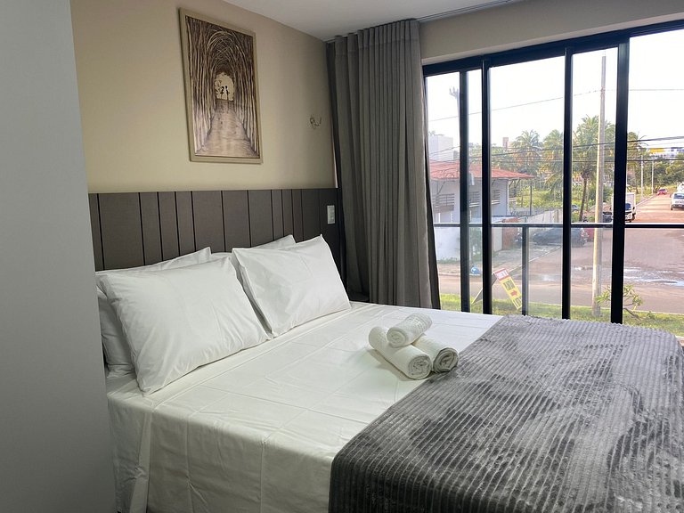 Bela Hospedagem - Neo Duos 104 | Modern Stay Near the Beach