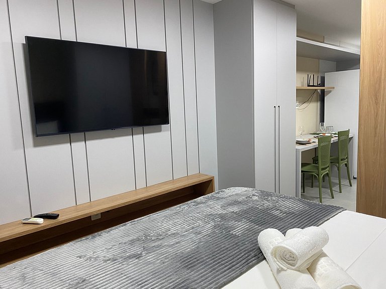 Bela Hospedagem - Neo Duos 104 | Modern Stay Near the Beach