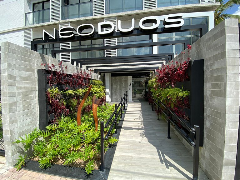 Bela Hospedagem - Neo Duos 104 | Modern Stay Near the Beach