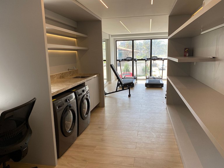 Bela Hospedagem - Neo Duos 104 | Modern Stay Near the Beach