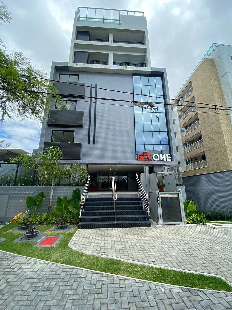 Bela Hospedagem - #Get One 321 - Moderno, a poucos passos do