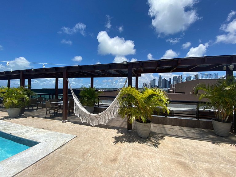Bela Hospedagem - #110 Marinas with Sea View