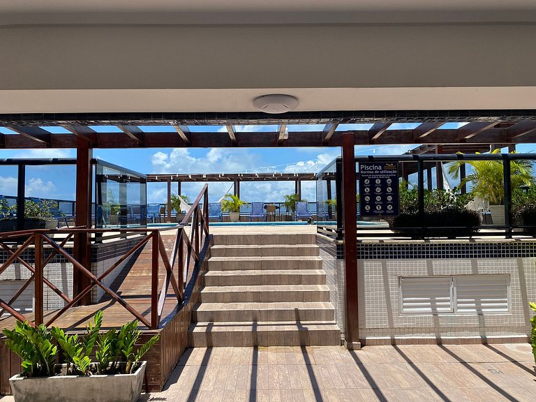 Bela Hospedagem - #110 Marinas with Sea View
