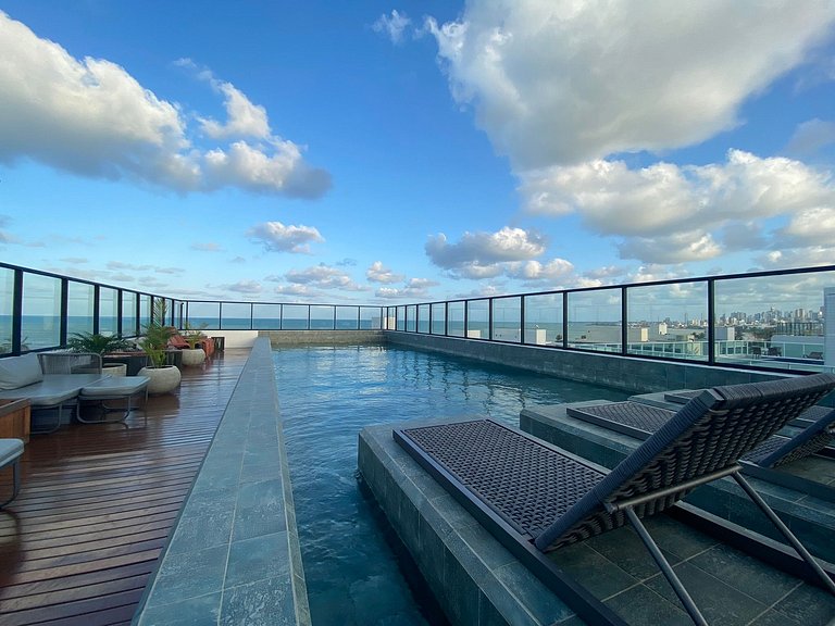 Bela Hospedagem - #710 By Side no Bessa