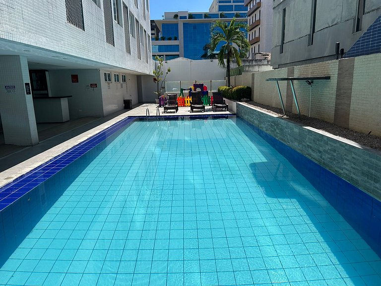 Bela Hospedagem - Lindo flat c/quarto e sala
