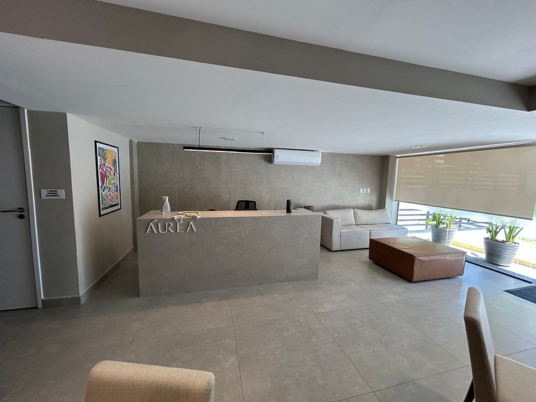 Bela Hospedagem - #303 Bauten Aurea, lindo flat a 60m do mar