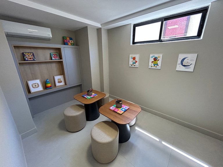 Bela Hospedagem - #303 Bauten Aurea, lindo flat a 60m do mar