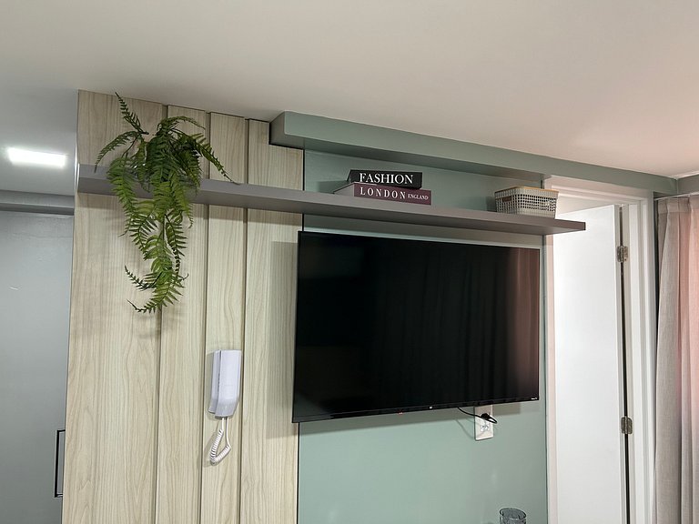Bela Hospedagem - #303 Bauten Aurea, lindo flat a 60m do mar