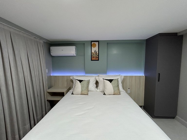 Bela Hospedagem - #303 Bauten Aurea, lindo flat a 60m do mar