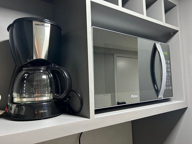 Bela Hospedagem - #303 Bauten Aurea, lindo flat a 60m do mar