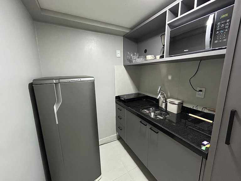 Bela Hospedagem - #303 Bauten Aurea, lindo flat a 60m do mar