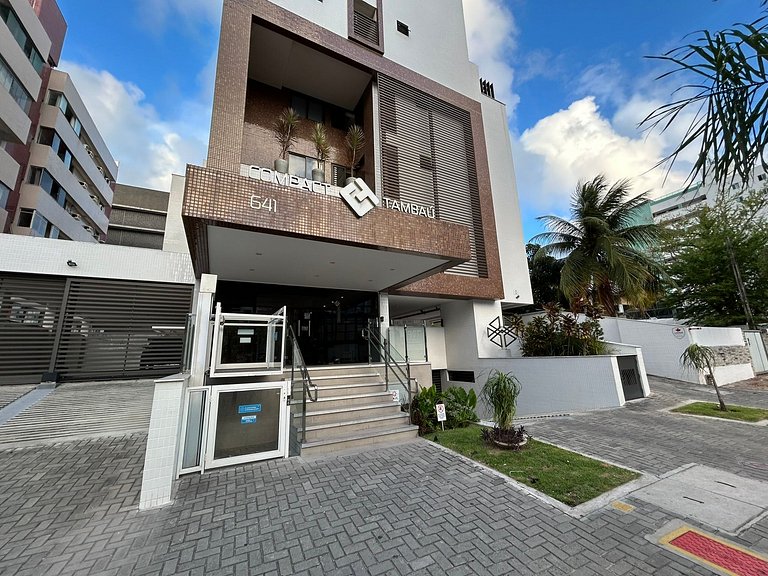 Bela Hospedagem - #105 Compact Tambau, garagem privativa