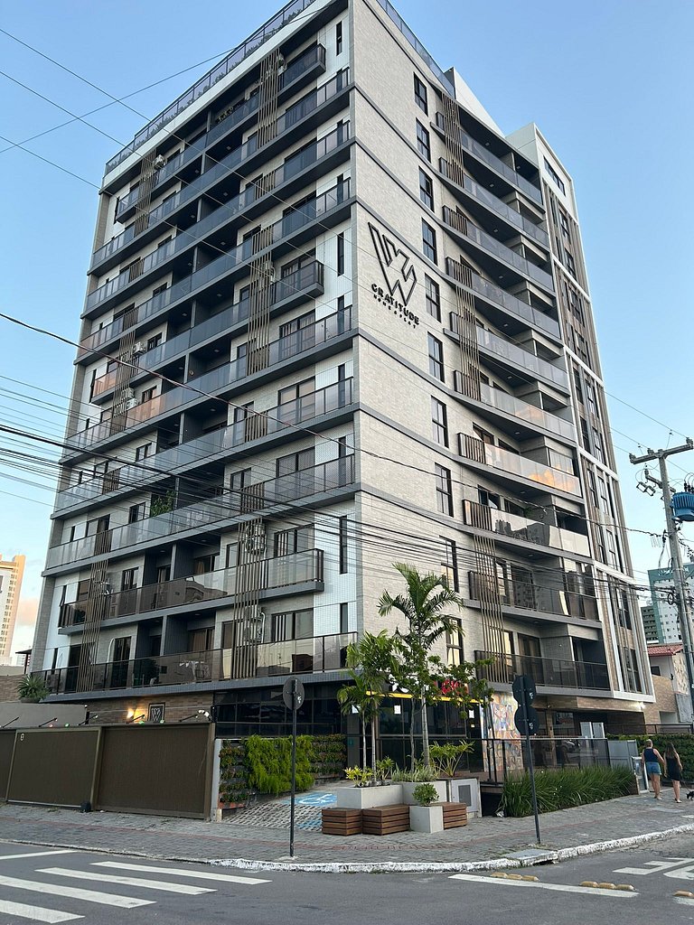 Bela Hospedagem - #504 Ed W Gratitude com varanda e 02 qts c