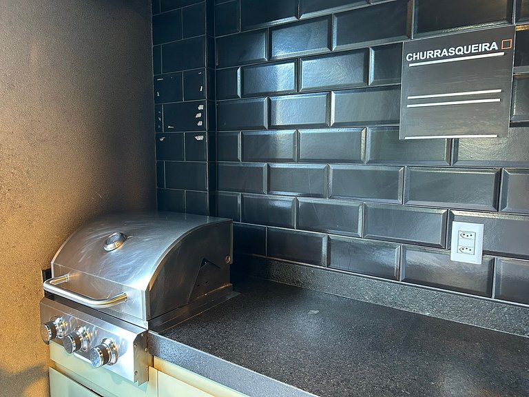 Bela Hospedagem - #504 Ed W Gratitude com varanda e 02 qts c