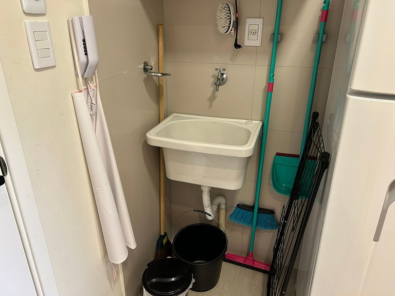 Bela Hospedagem - #504 Ed W Gratitude com varanda e 02 qts c