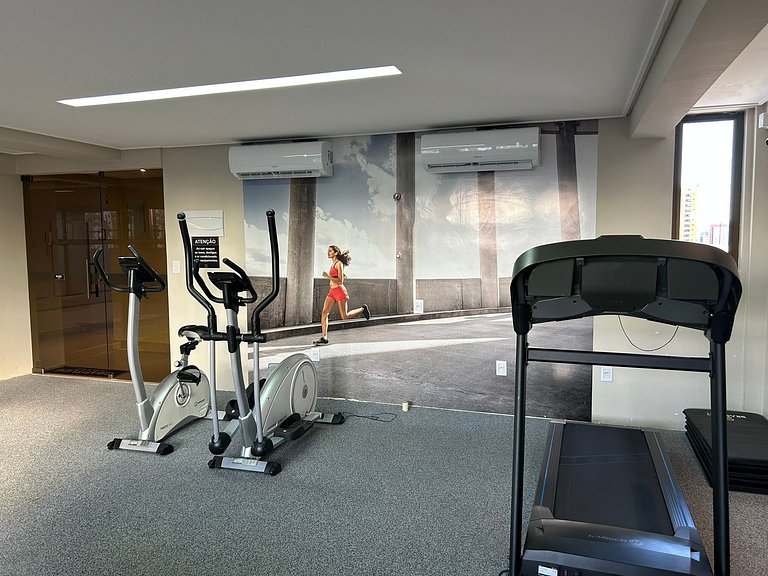 Bela Hospedagem - #504 Ed W Gratitude com varanda e 02 qts c