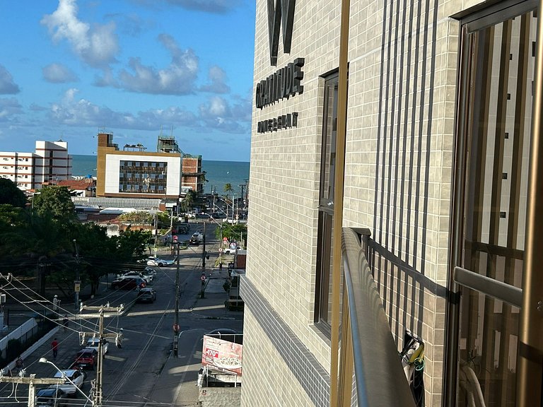 Bela Hospedagem - #504 Ed W Gratitude com varanda e 02 qts c