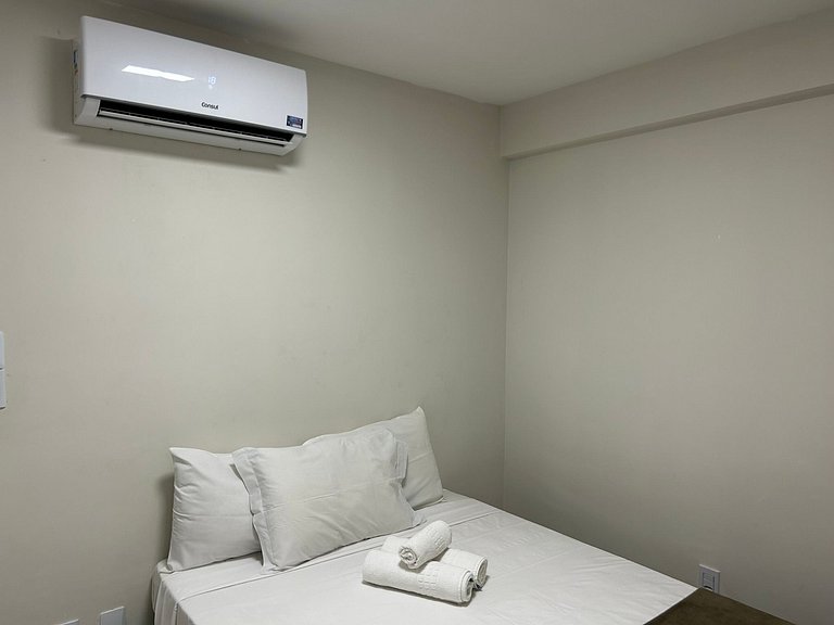 Bela Hospedagem - #504 Ed W Gratitude com varanda e 02 qts c