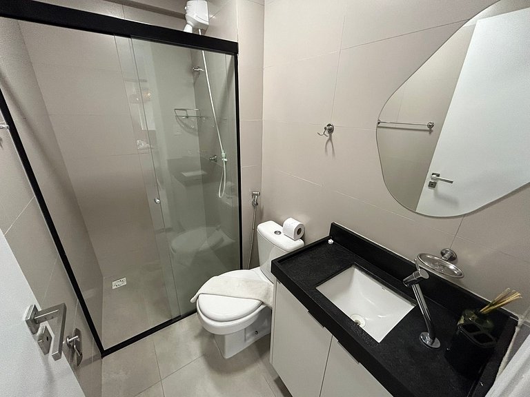 Bela Hospedagem - #504 Ed W Gratitude com varanda e 02 qts c