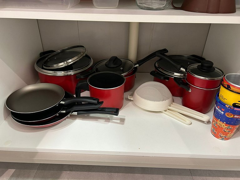 Bela Hospedagem - #504 Ed W Gratitude com varanda e 02 qts c