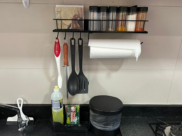 Bela Hospedagem - #504 Ed W Gratitude com varanda e 02 qts c