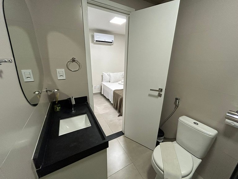 Bela Hospedagem - #504 Ed W Gratitude com varanda e 02 qts c