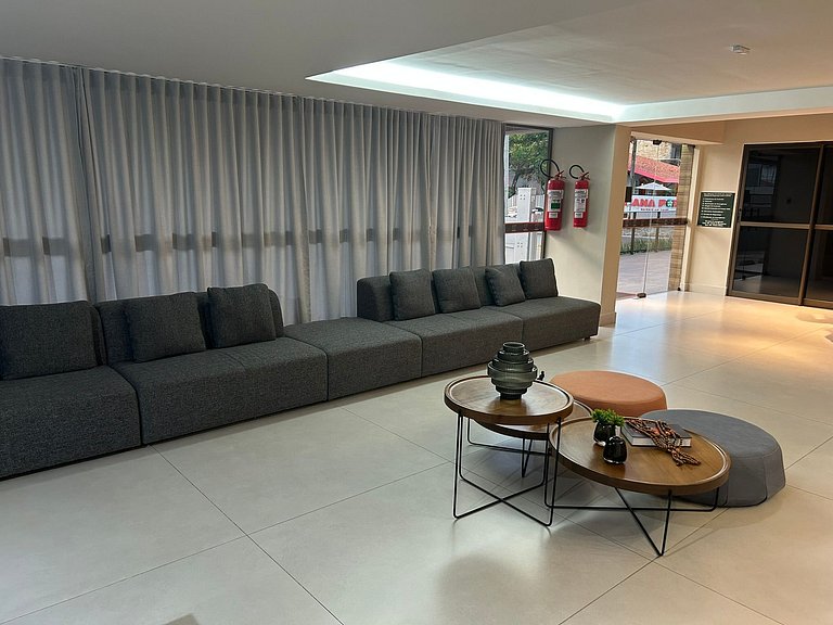 Bela Hospedagem - #504 Ed W Gratitude com varanda e 02 qts c