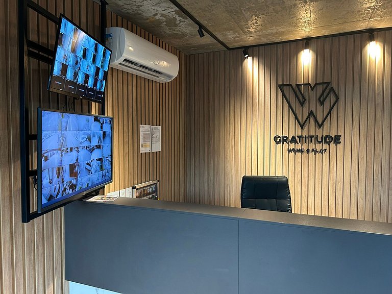 Bela Hospedagem - #504 Ed W Gratitude com varanda e 02 qts c