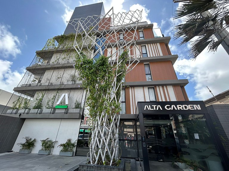 Bela Hospedagem – #214 Alta Garden, Beachfront