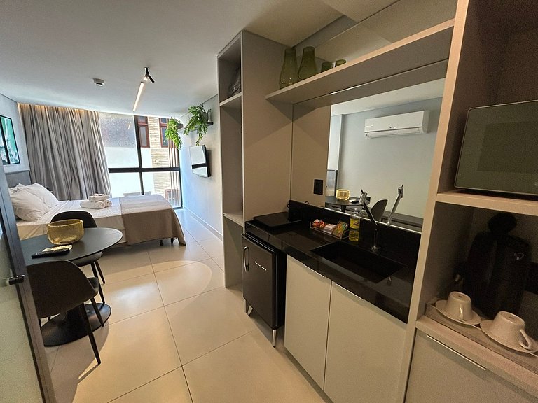 Bela Hospedagem – #214 Alta Garden, Beachfront