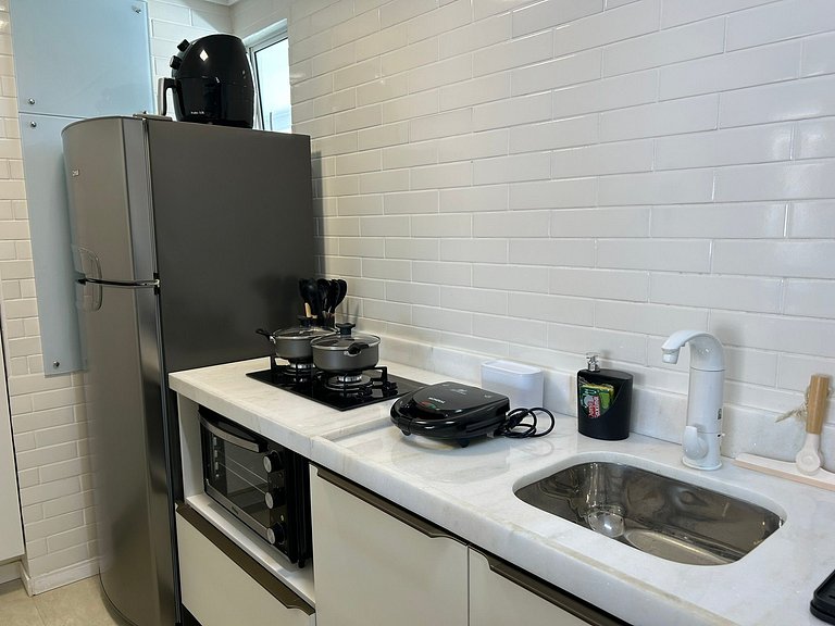 Bela Hospedagem -#502 Tagus, Design e conforto