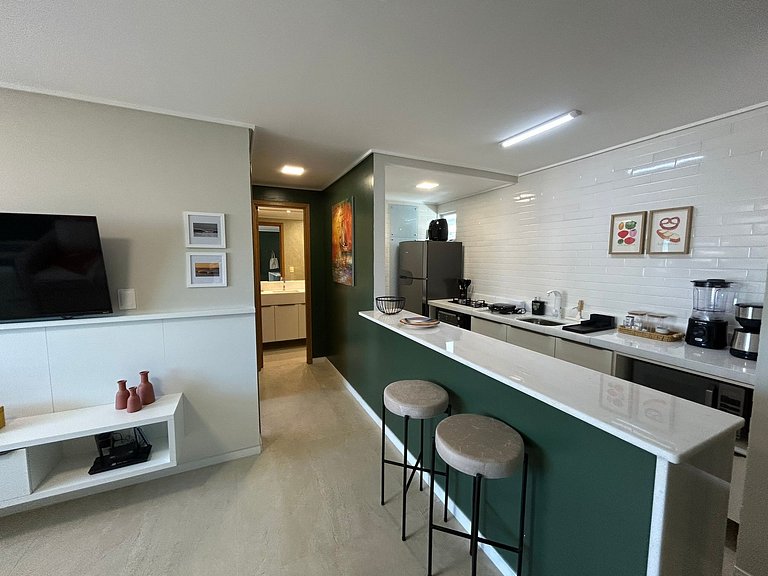 Bela Hospedagem -#502 Tagus, Design e conforto