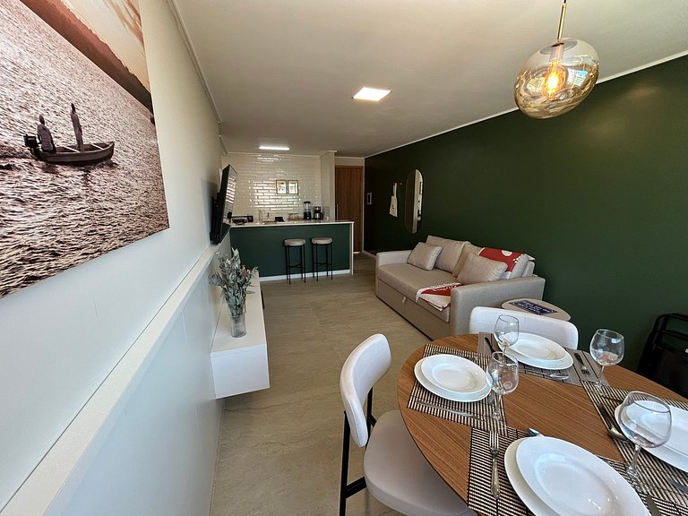 Bela Hospedagem -#502 Tagus, Design e conforto