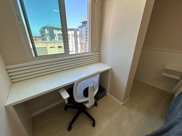 Bela Hospedagem -#502 Tagus, Design e conforto