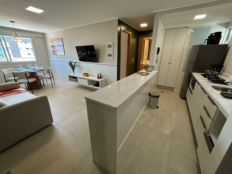 Bela Hospedagem -#502 Tagus, Design e conforto