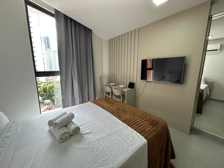 Bela Hospedagem - #105 Solaz Smart em Manaira